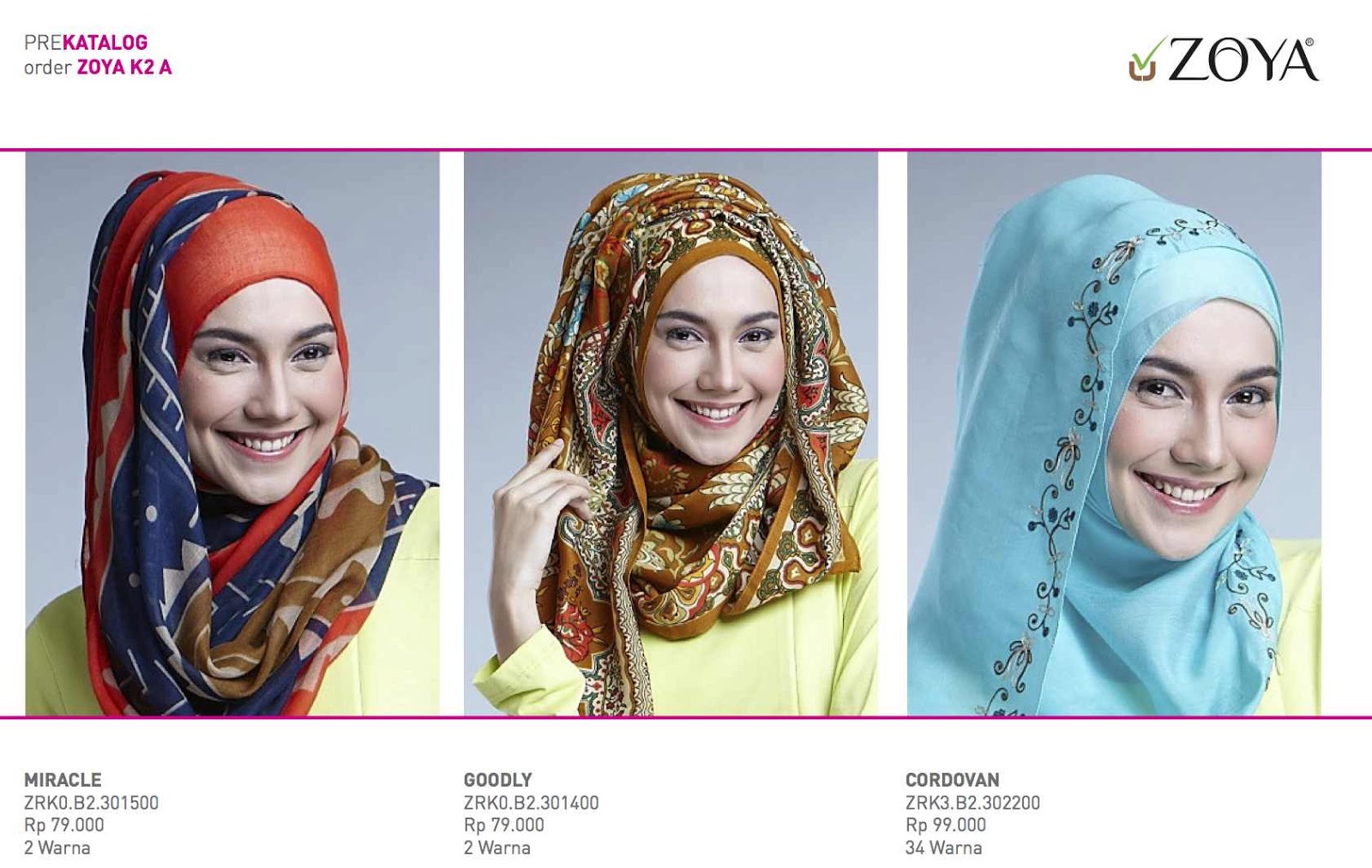 26 Gambar Terbaru Tutorial Hijab Zoya Terbaru Untuk Kalian