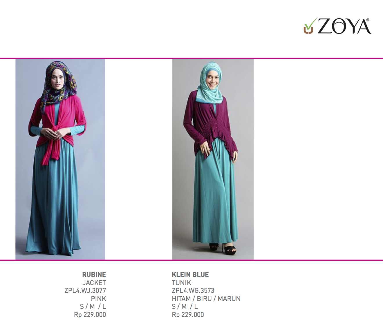 Produk Katalog ZOYA Edisi K2A-2013  Zoya Kudus